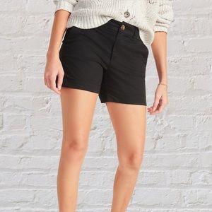 Women’s Twill Mid Rise 5 inch Seam Old Navy Shorts